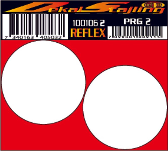 Huvudbild Rund reflex Silver