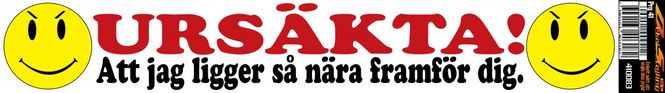 Huvudbild Ursäkta